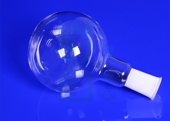 Fles op hoge temperatuur van de het Siliciumdistillatie van het Weerstandsglas de Kokende Fles Gesmolten