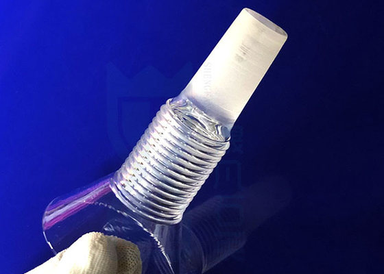 Van het het Kwartsglas van het schroefdraadbeëindigen van de de Reagensfles de Smalle Mond ISO9001