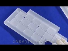 SiO2 Kwarts Precisie Glasbewerking Plaat CNC Op Maat Gemaakt