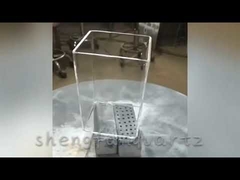 Hoge temperatuur silica kwartsglazen smeltkroes voor verwarming of chemische toepassingen