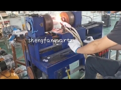 Hoge zuiverheid Verdere verwerking Helder gesmolten kwartsbuizen met sleuven