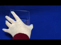 Hittebestendige kwartskroes werd gebruikt in de experimentele studie