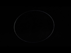 Ronde kwartsglazen plaat foto-elektronische gesmolten silica plaat Jgs1 Jgs2 Jgs3