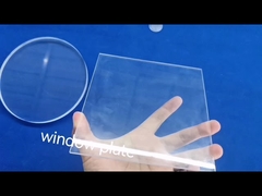 Lasglasplaat met kwartsplaat platte plaat optisch zicht glasvenster
