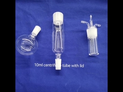 Van de het Kwartsbrand van het wetenschapslaboratorium de Reactorketel 10 - 100ml-de Olie centrifugeert Glazen buis