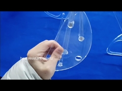 Hoge zuiverheid gesmolten silica kwarts glas boot wafer drager voor oven