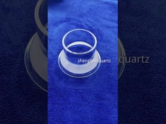 Fabriek op maat laboratorium hoogtemperatuurbestendige kwarts bol kop kom