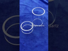 Fabriek Custom Quartz Glass Pipe Grote diameter