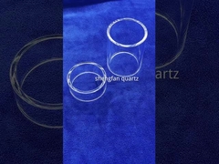 Vervaardiging van hoge temperatuurbestendige grote kwartsglasbuizen