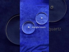 Het oppoetsen van Transparant Kwartsglas Gesmolten Kiezelzuur Rod For Fiber Bar