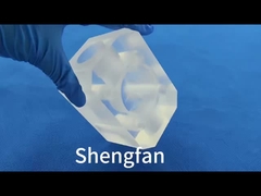 Hoogtemperatuur kwarts glasplaat gesmolten plaat aangepast schotel