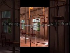 Bekijk Transparante Heldere Bergkristal Schijf Zichtglas Plaat Hoge Temperatuurbestendigheid Demo